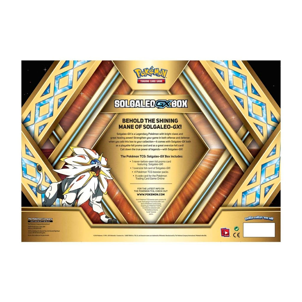 Pokémon TCG: Solgaleo-GX Box