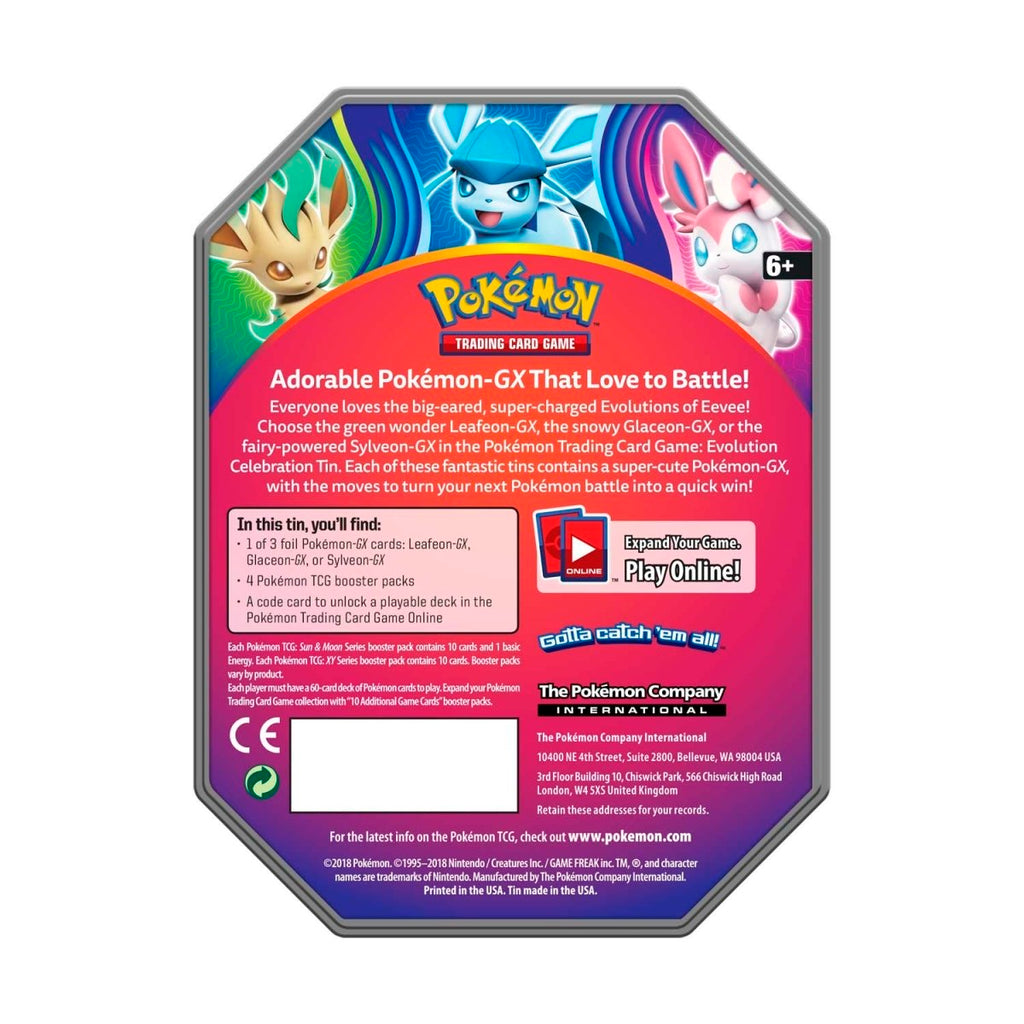 Pokémon TCG: Evolution Celebration Sylveon-GX Tin