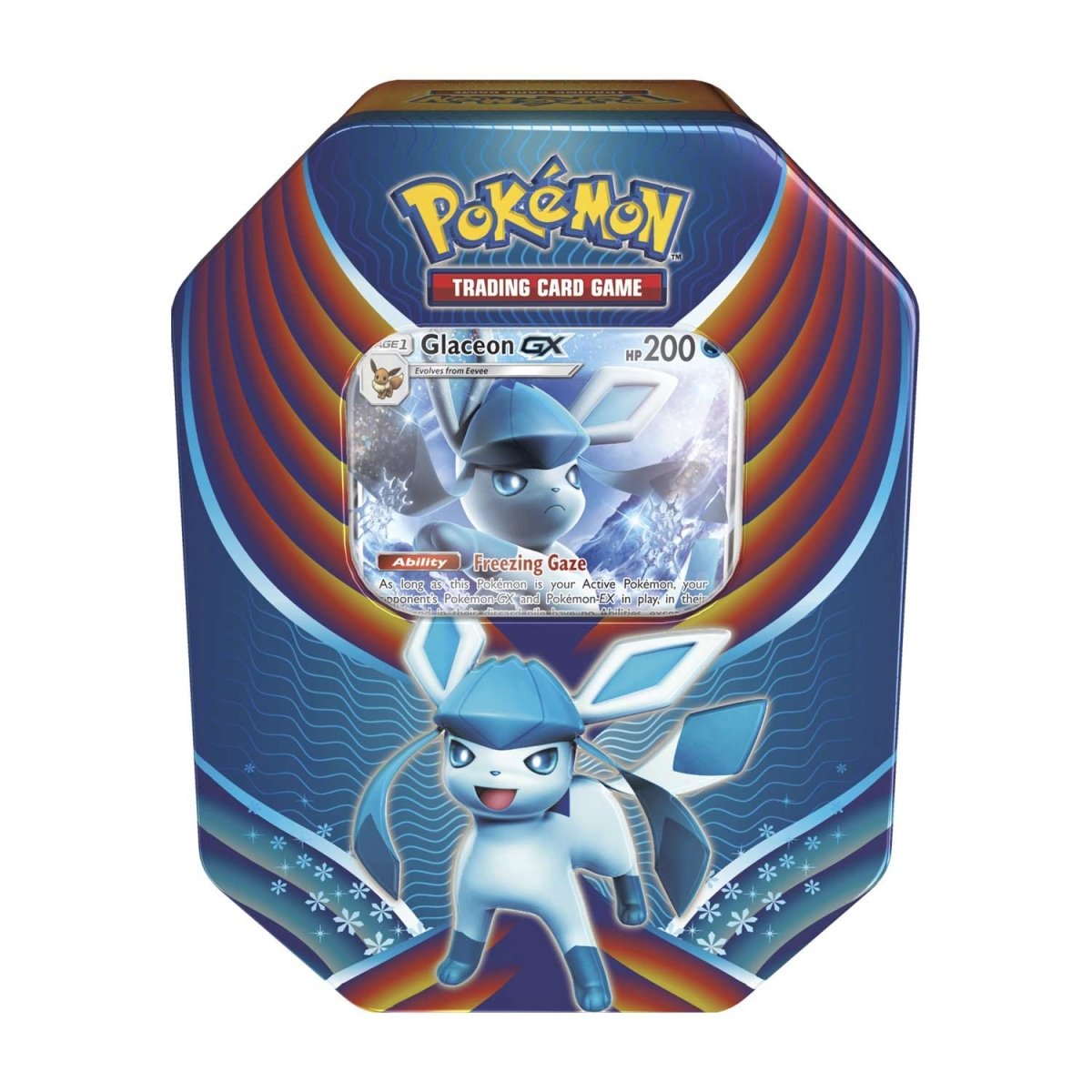 Pokémon TCG: Evolution Celebration Glaceon-GX Tin