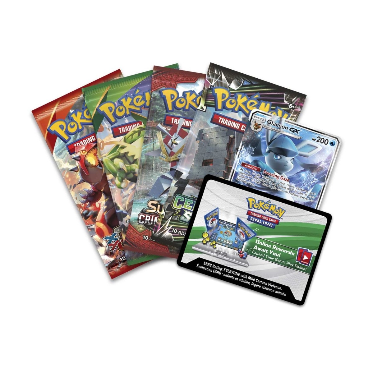 Pokémon TCG: Evolution Celebration Glaceon-GX Tin