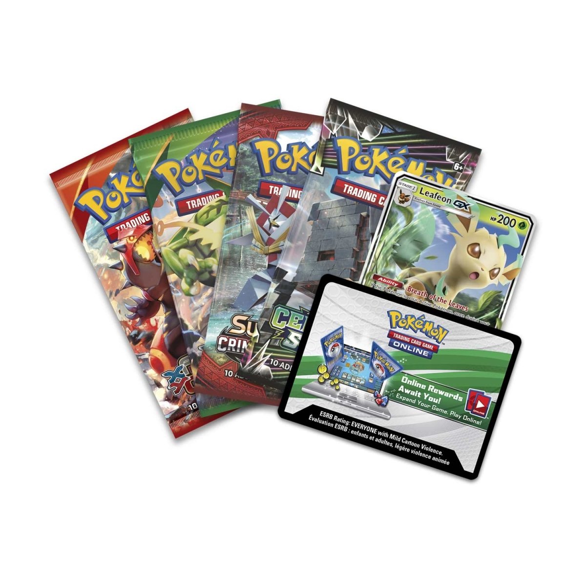 Pokémon TCG: Evolution Celebration Leafeon-GX Tin