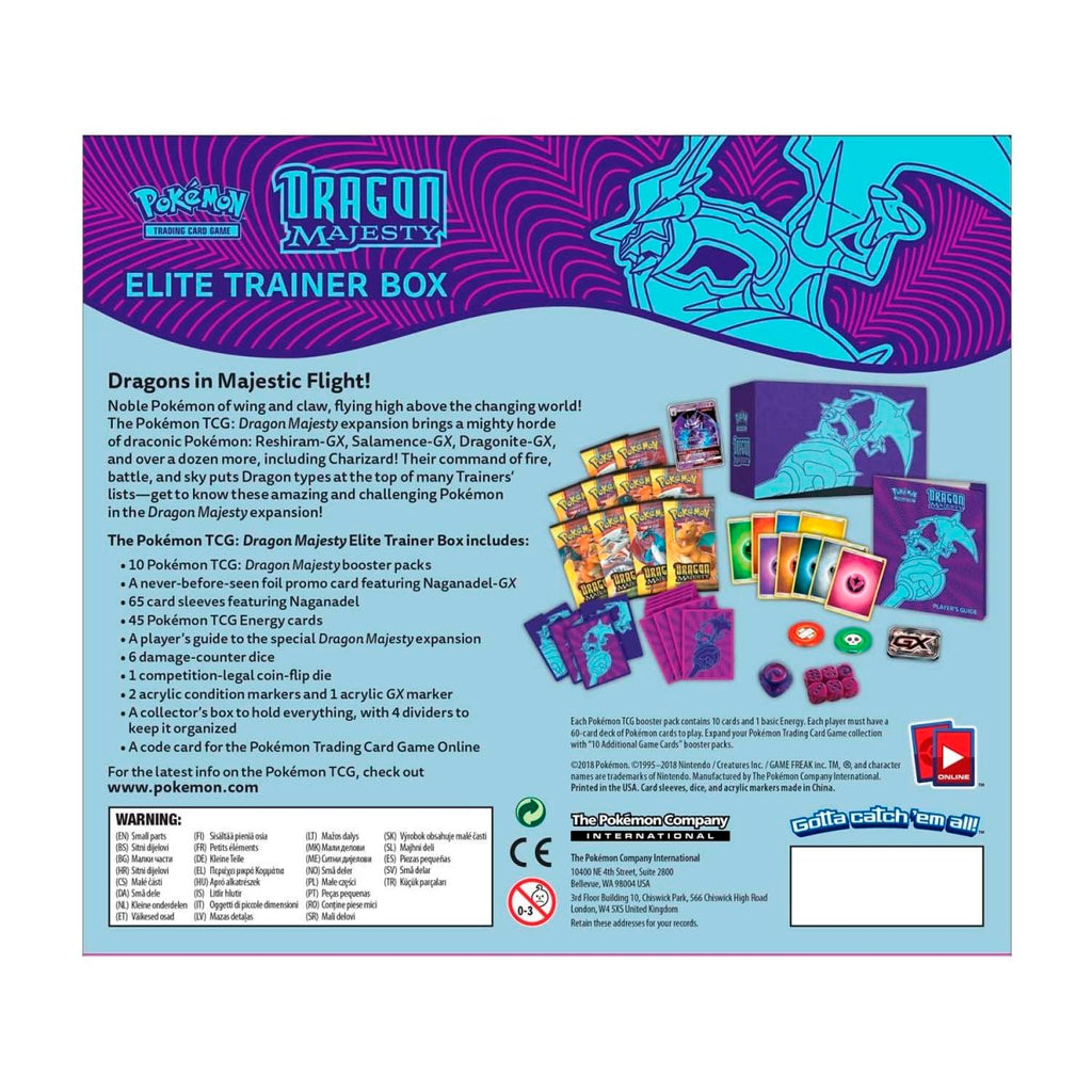 Pokémon TCG: Dragon Majesty Elite Trainer Box