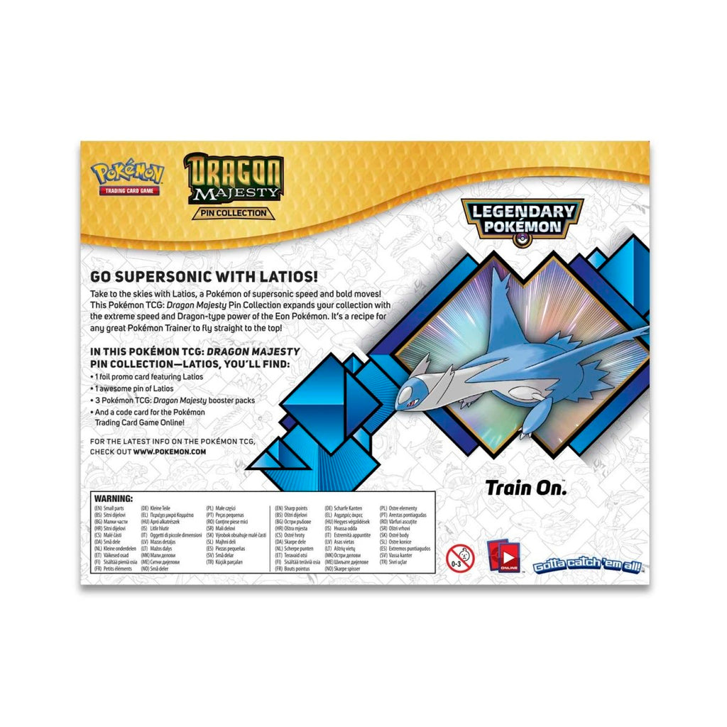 Pokémon TCG: Dragon Majesty Pin Collection—Latios