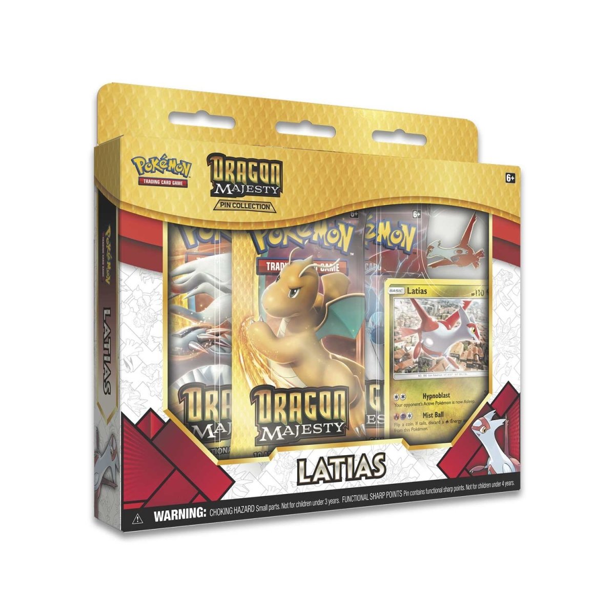 Pokémon TCG: Dragon Majesty Pin Collection—Latias