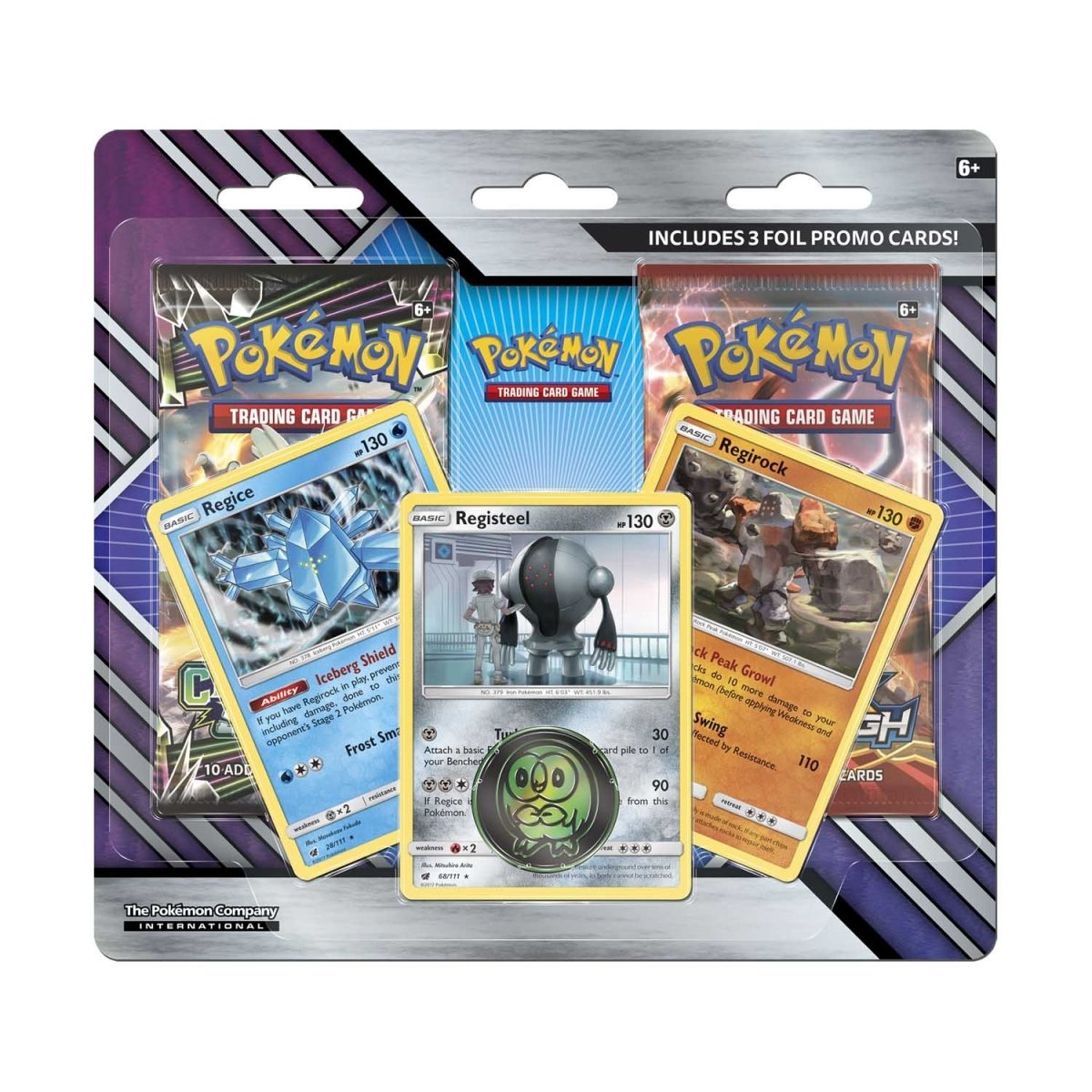 Pokémon TCG: Celestial Storm 2-Pack Blister Regice, Registeel & Regirock
