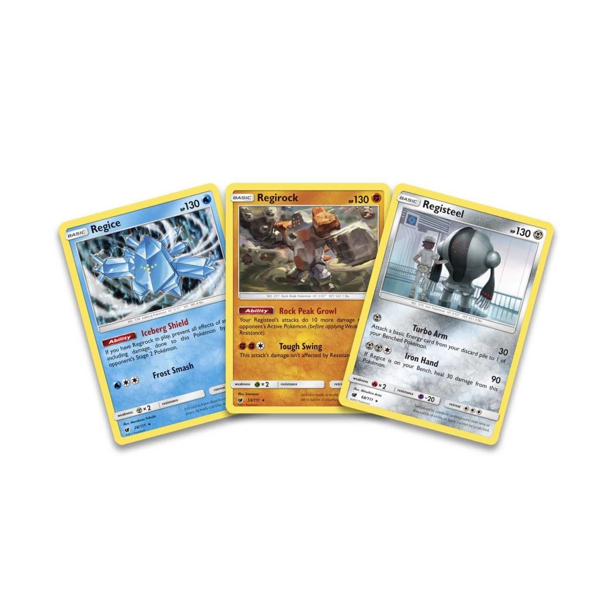 Pokémon TCG: Celestial Storm 2-Pack Blister Regice, Registeel & Regirock