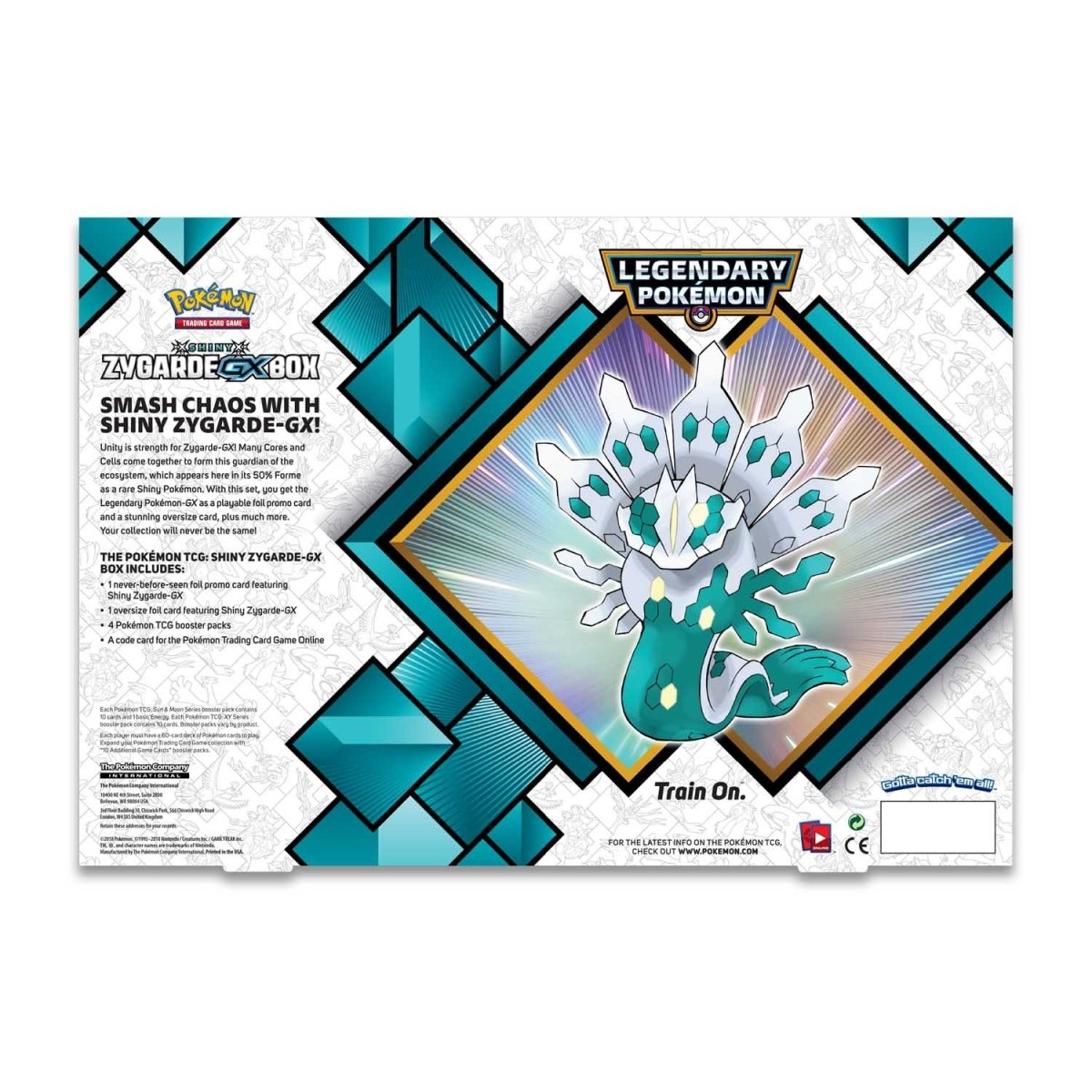 Pokémon TCG: Shiny Zygarde-GX Box