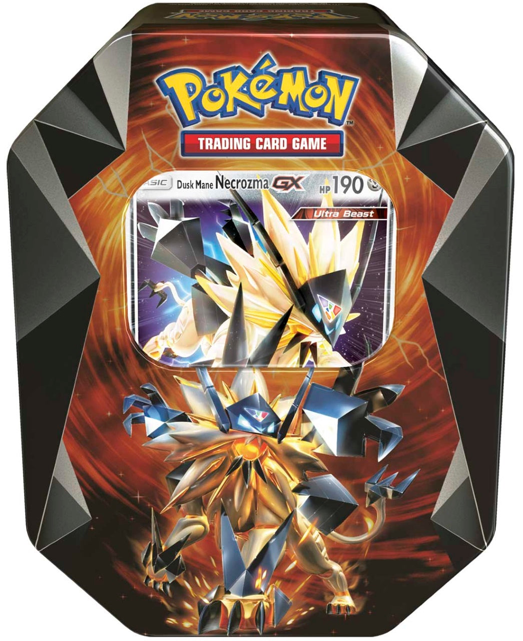 Pokémon TCG: Necrozma Prism Tin Dusk Mane Necrozma