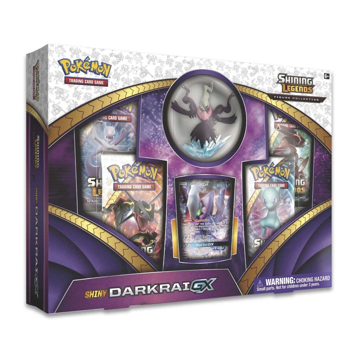 Pokémon TCG: Shining Legends Figure Collection—Shiny Darkrai-GX