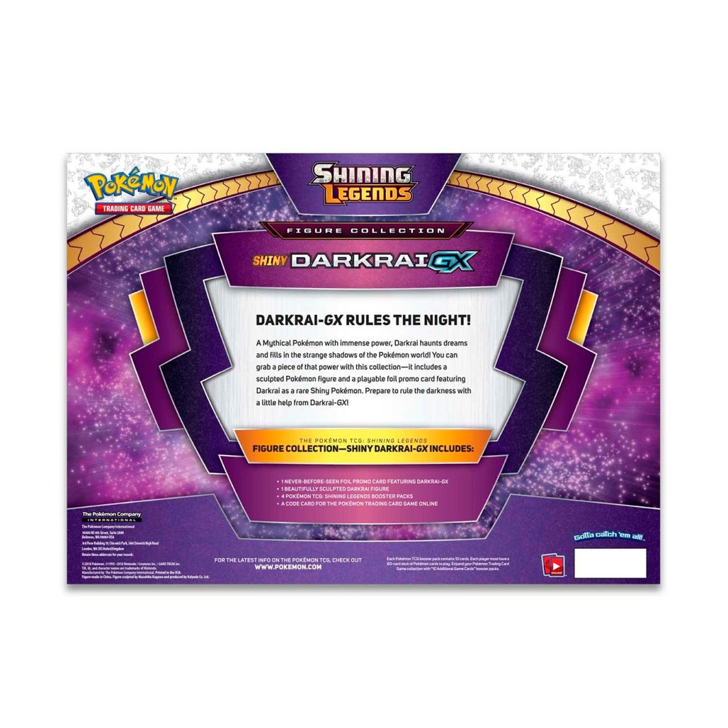 Pokémon TCG: Shining Legends Figure Collection—Shiny Darkrai-GX