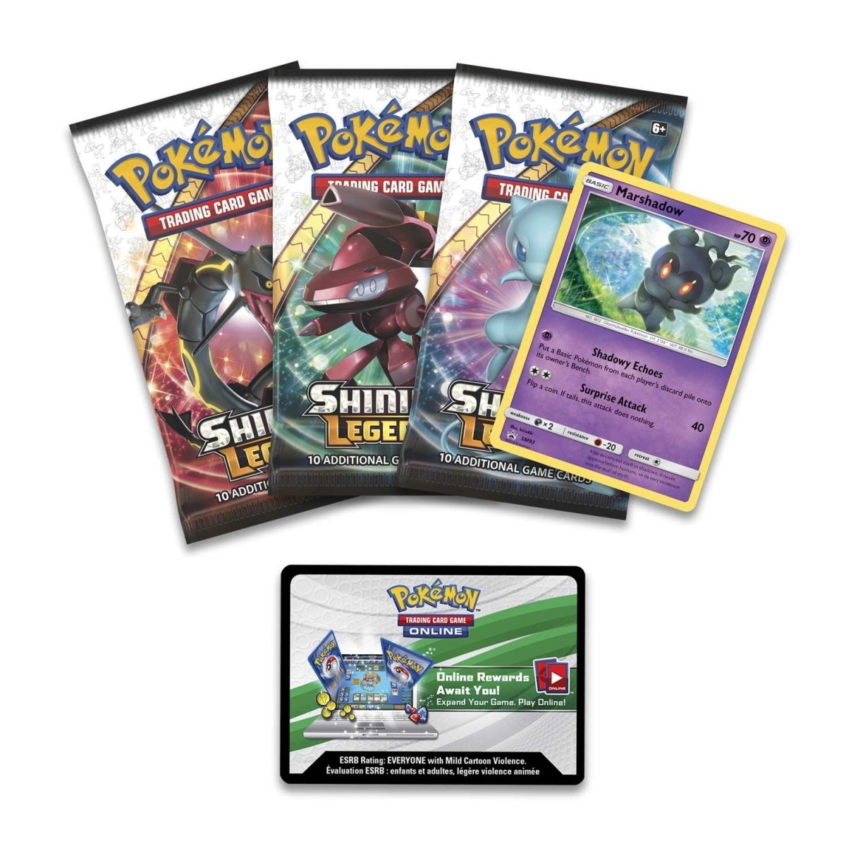 Pokémon TCG: Shining Legends Pin Collection—Marshadow