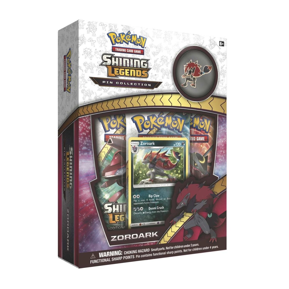 Pokémon TCG: Shining Legends Pin Collection—Zoroark