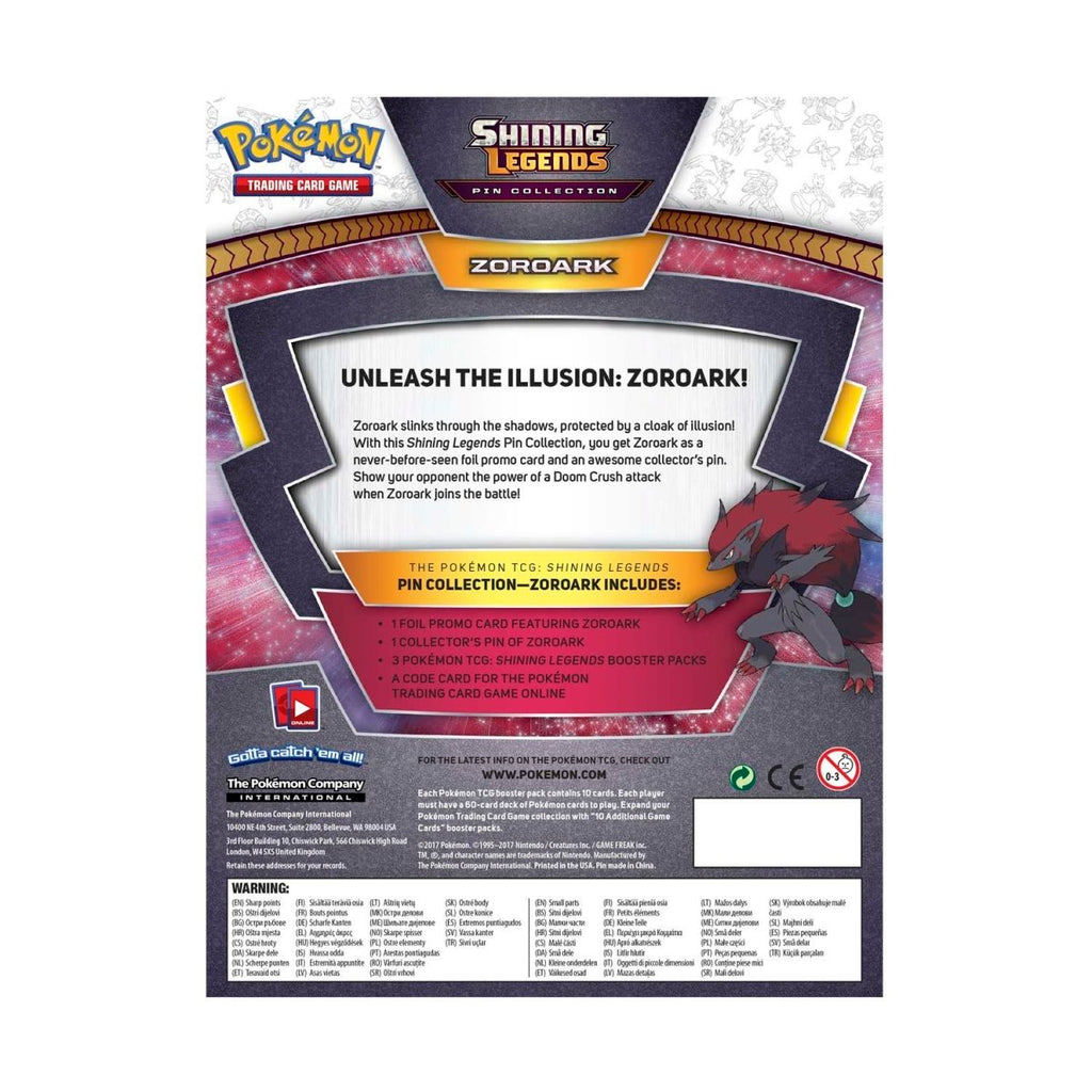 Pokémon TCG: Shining Legends Pin Collection—Zoroark