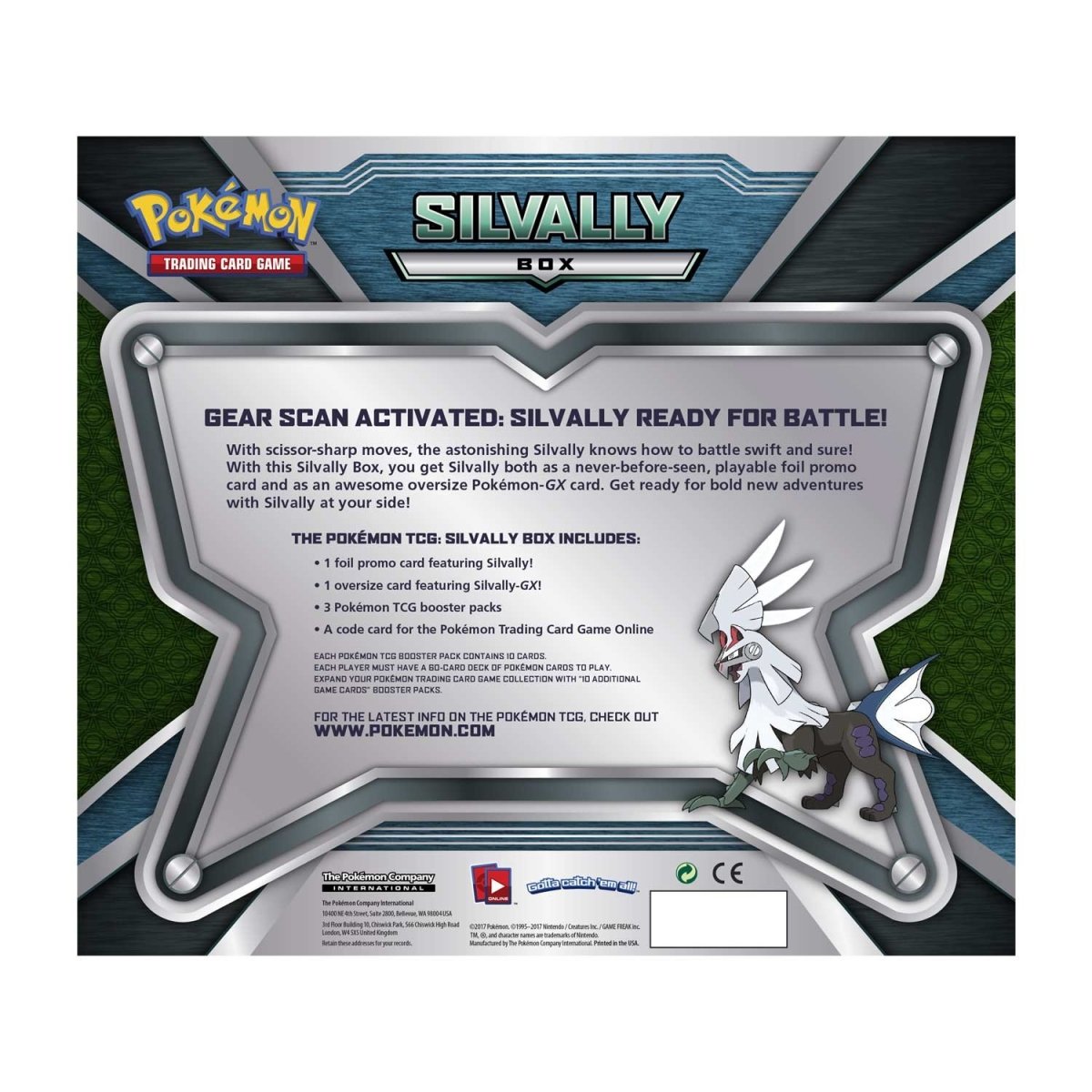 Pokémon TCG: Silvally Figure Collection