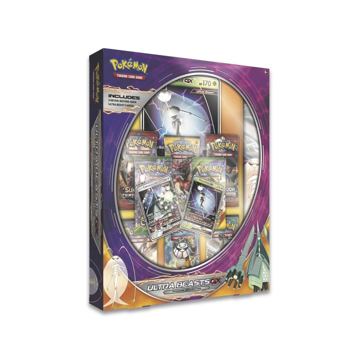 Pokémon TCG: Ultra Beasts GX Premium Collection—Pheromosa & Celesteela