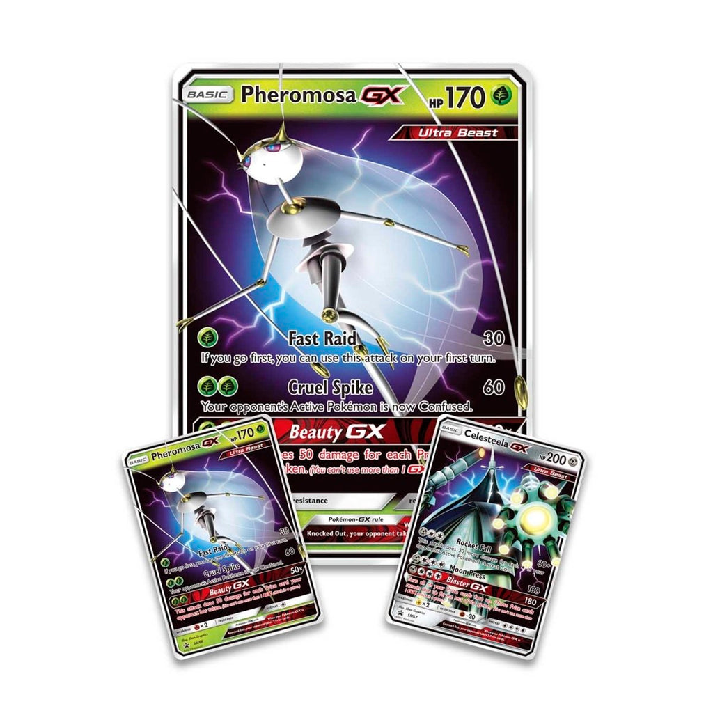 Pokémon TCG: Ultra Beasts GX Premium Collection—Pheromosa & Celesteela