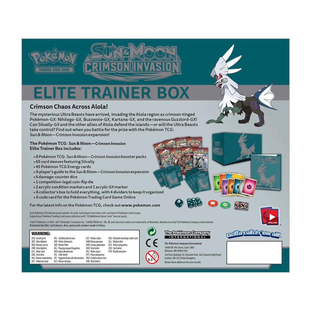 Pokémon TCG: Crimson Invasion Elite Trainer Box