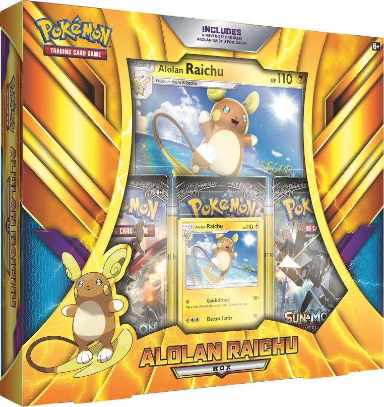 Pokémon TCG: Alolan Raichu Box