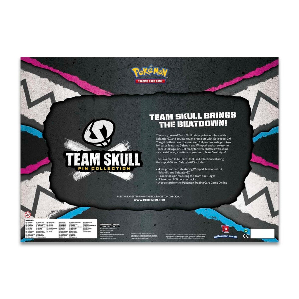 Pokémon TCG: Team Skull Pin Collection