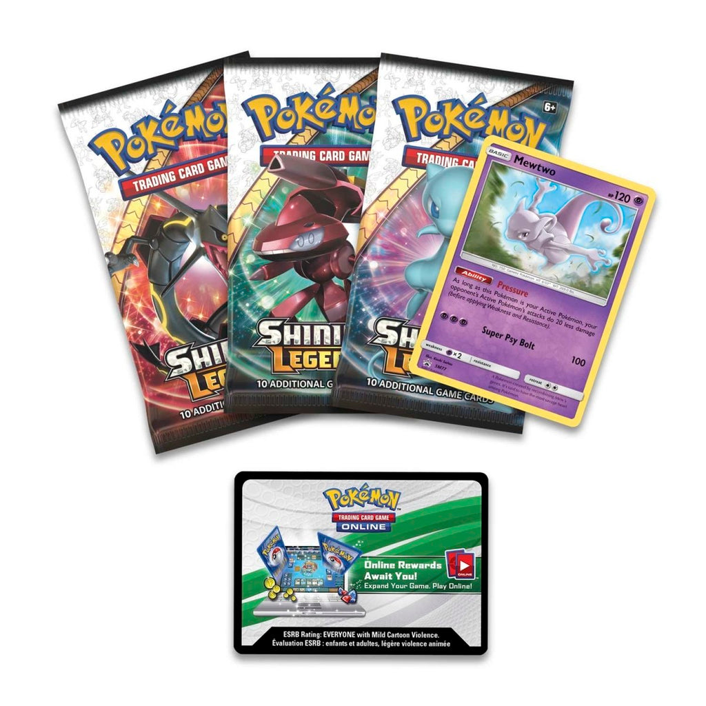 Pokémon TCG: Shining Legends Pin Collection—Mewtwo