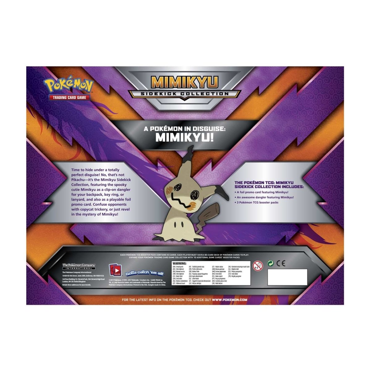 Pokémon TCG: Mimikyu Sidekick Collection