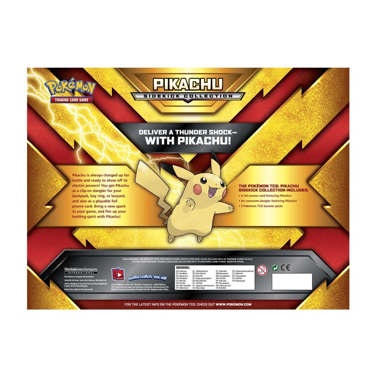 Pokémon TCG: Pikachu Sidekick Collection