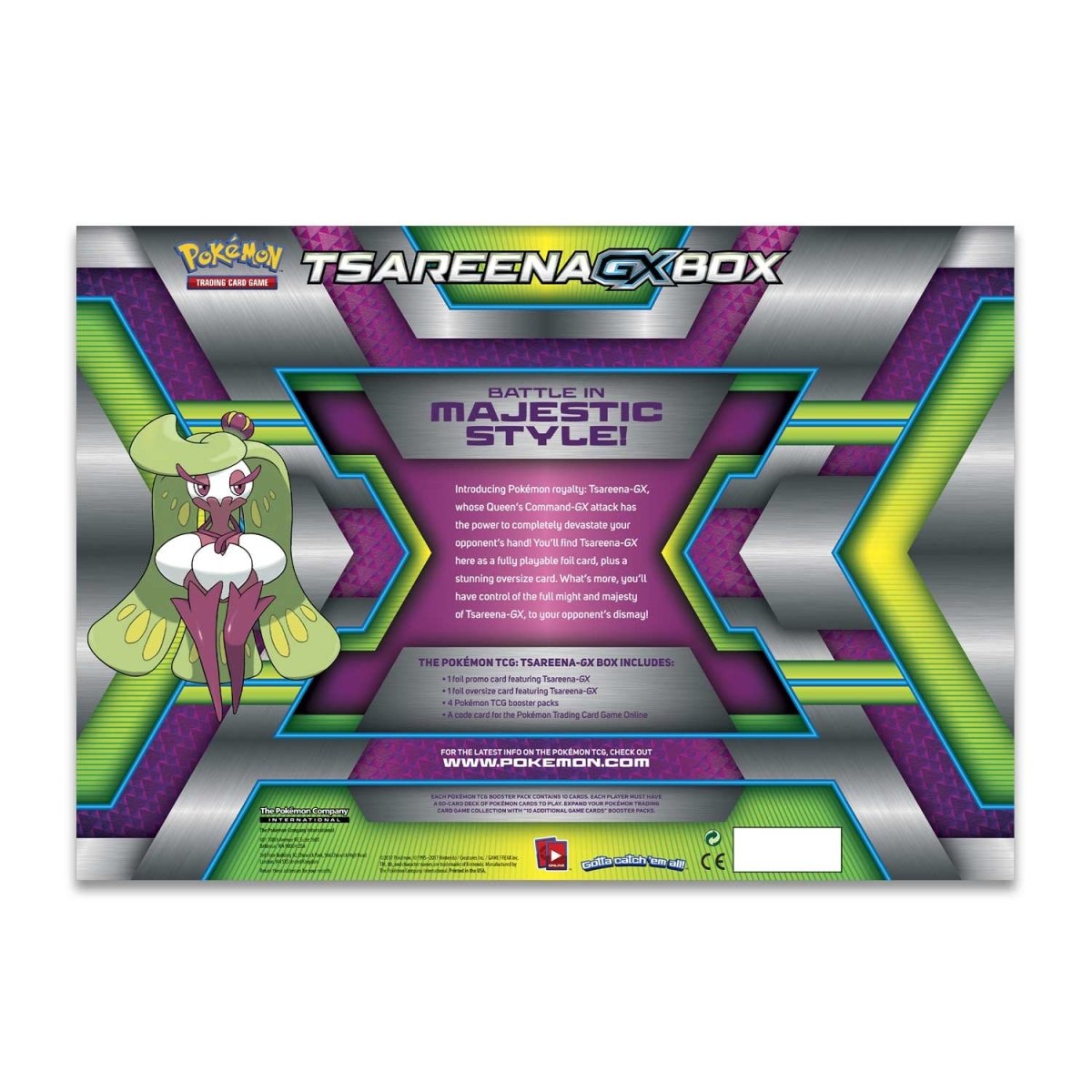 Pokémon TCG: Tsareena-GX Box