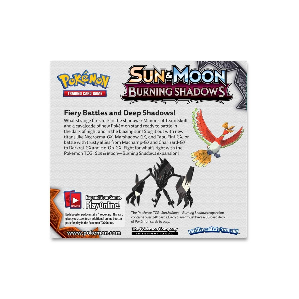 Pokémon TCG: Burning Shadows Booster Box
