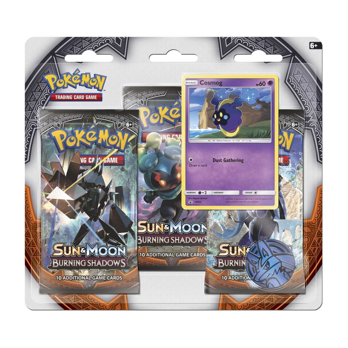 Pokémon TCG: Burning Shadows Cosmog 3-Pack Blister