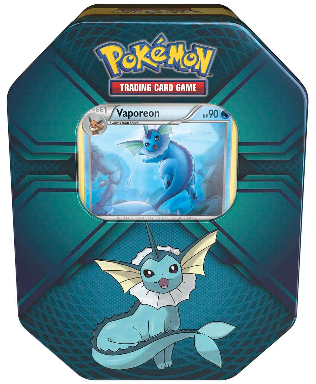 Pokémon TCG: Triple Effect Vaporeon Tin