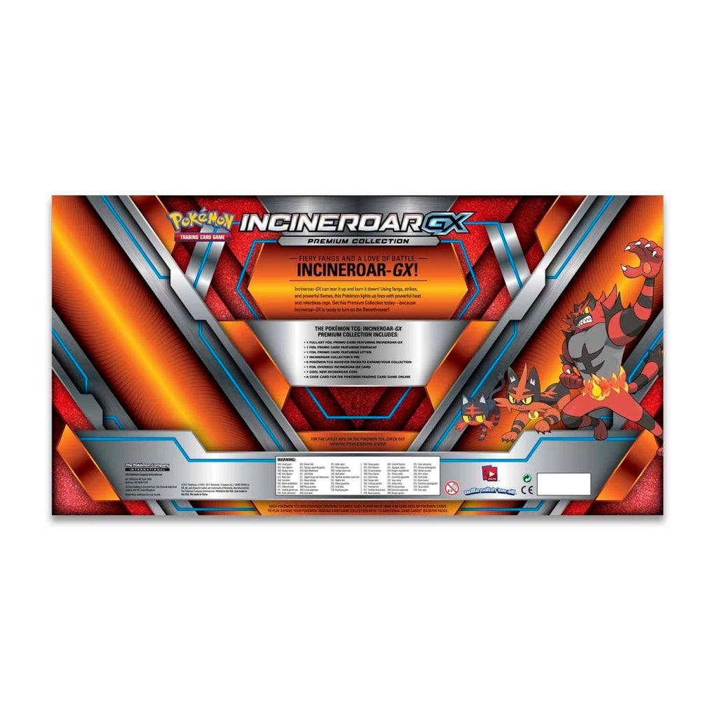 Pokémon TCG: Incineroar-GX Premium Collection