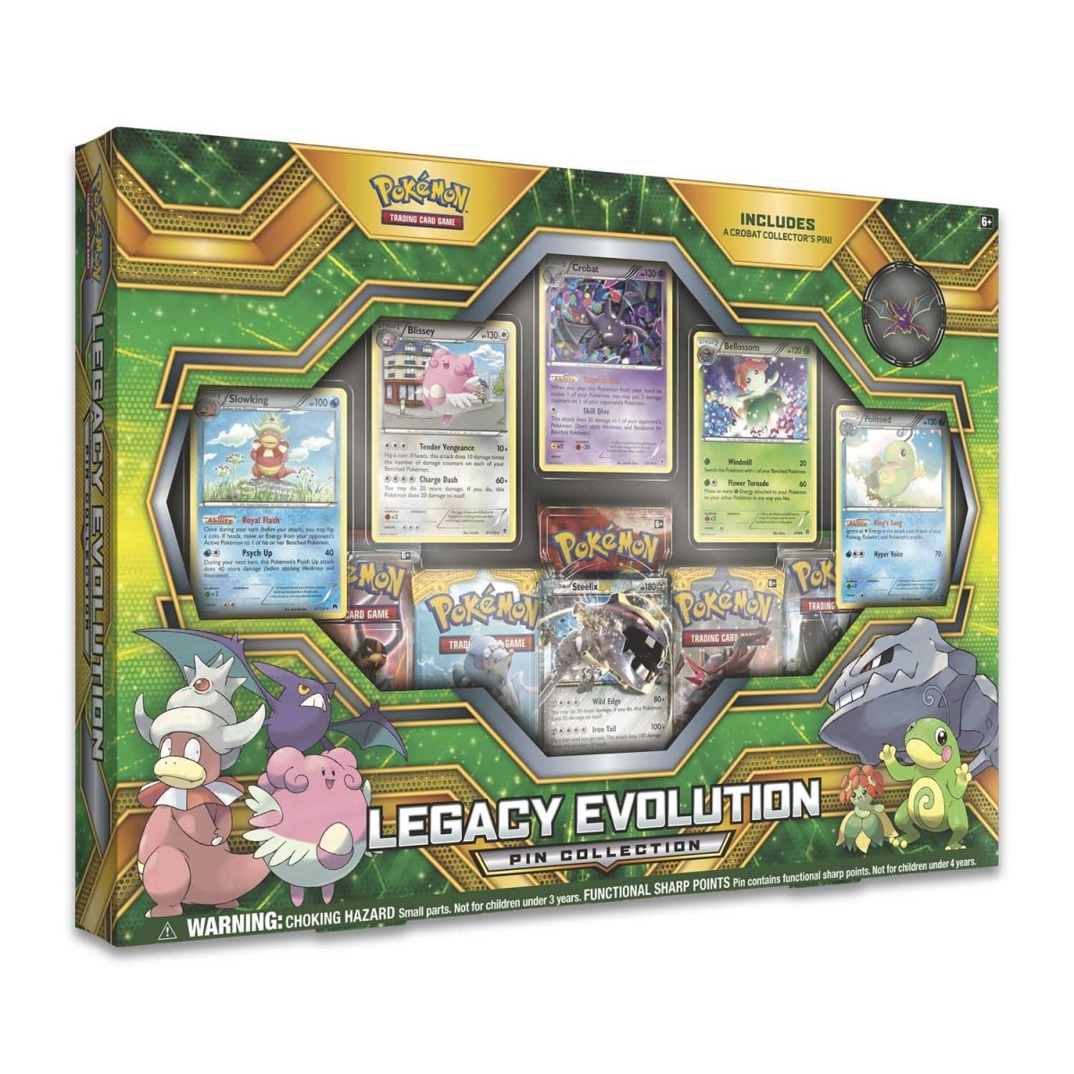 Pokémon TCG: Legacy Evolution Pin Collection