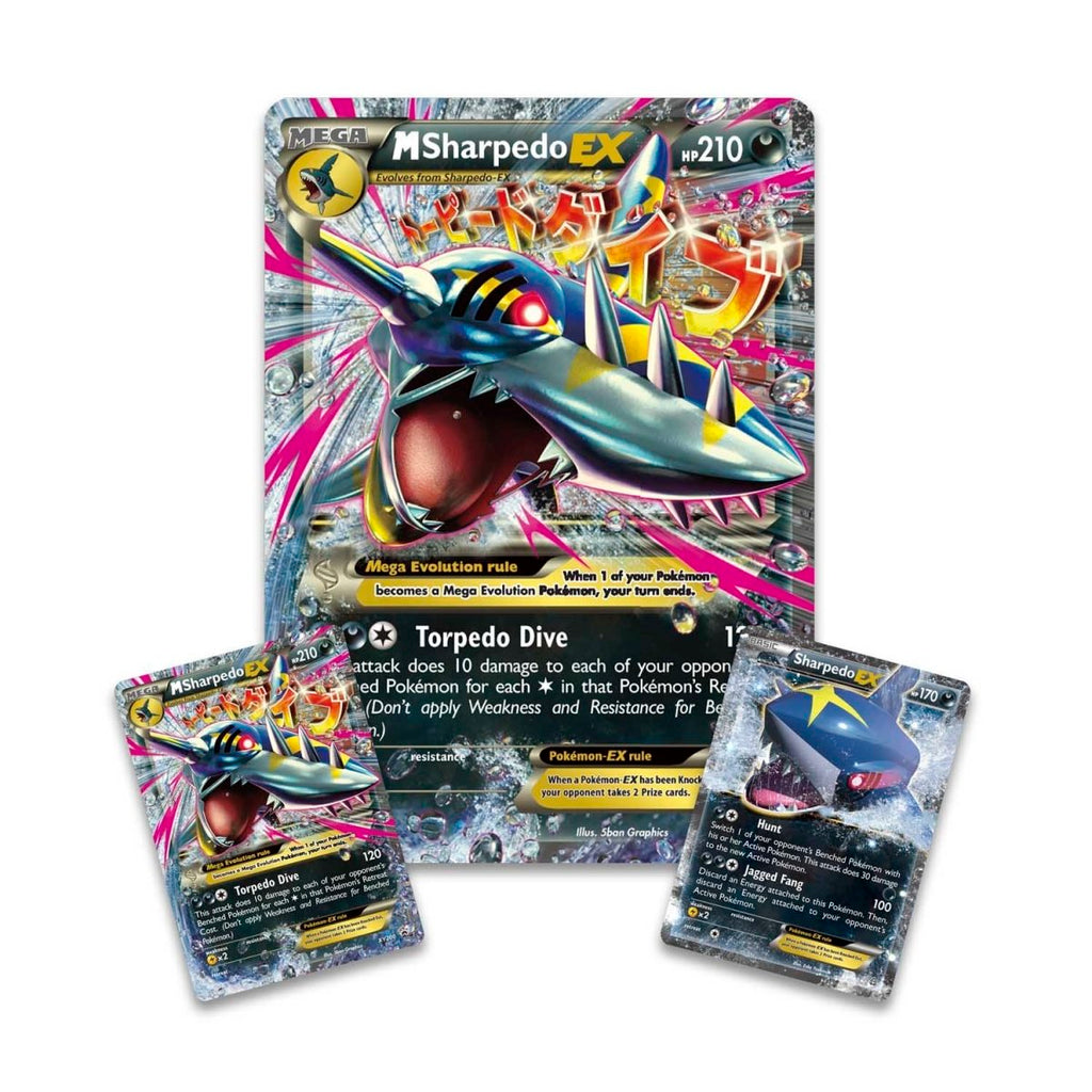 Pokémon TCG: Mega Sharpedo-EX Premium Collection
