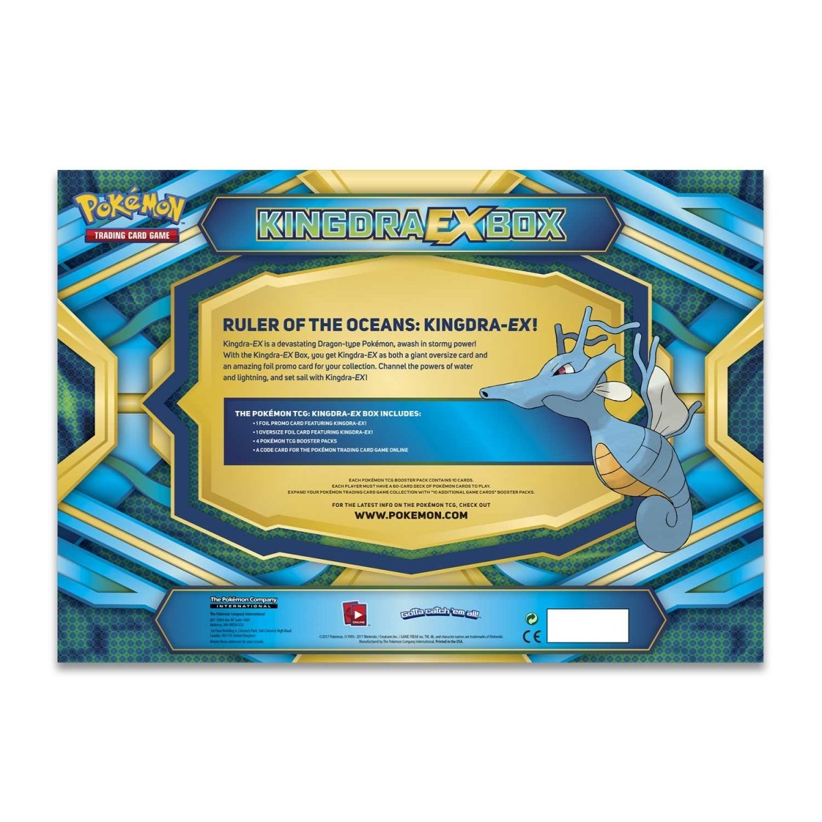 Pokémon TCG: Kingdra-EX Box