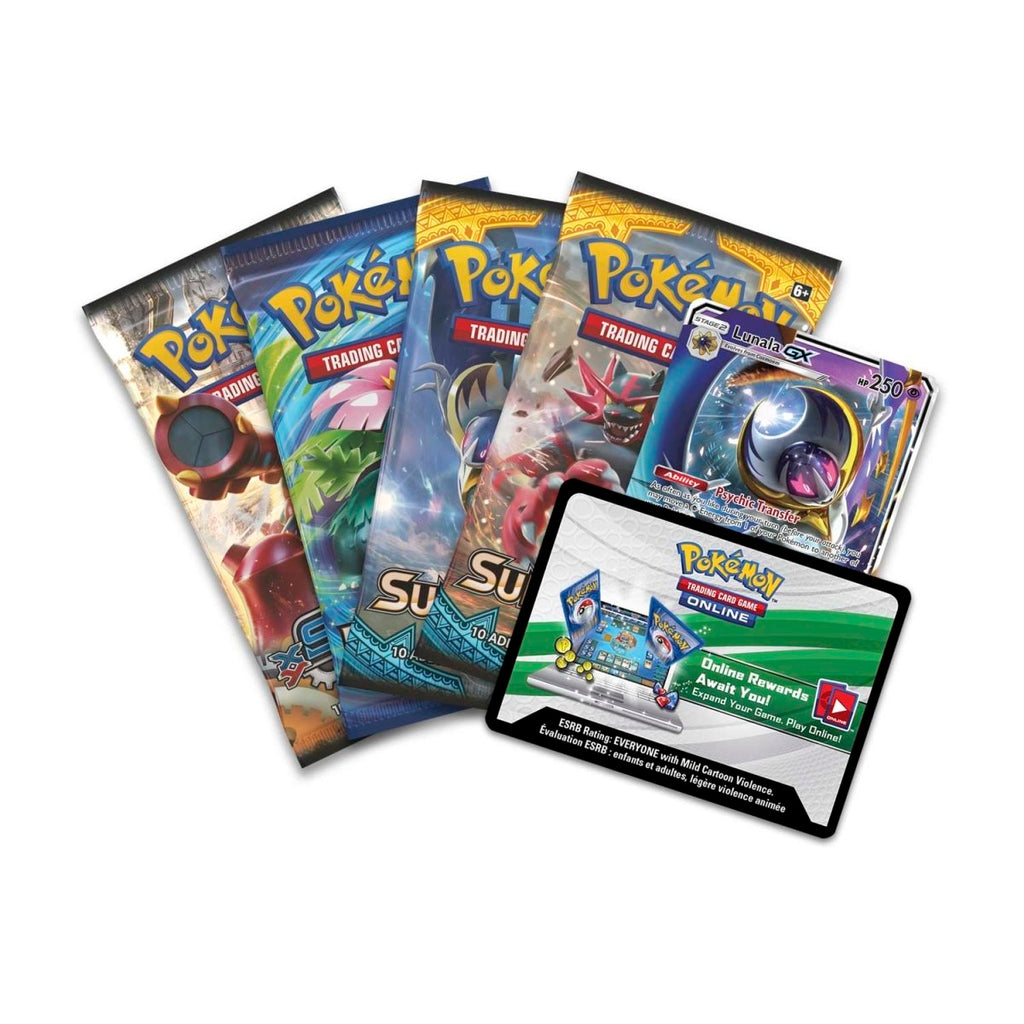 Pokémon TCG: Legends of Alola Lunala-GX Tin