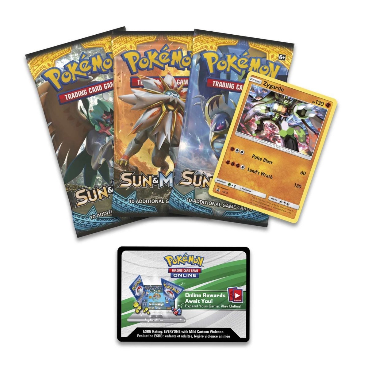 Pokémon TCG: Zygarde Complete Forme Pin Collection