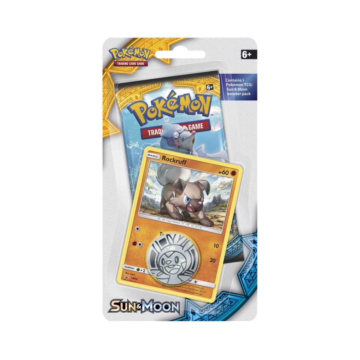 Pokémon TCG: Sun & Moon Rockruff 1-Pack Blister