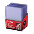Ultra PRO 3" x 4" Clear Regular TOPLOADER® Sleeves (25ct) for Standard Size Cards