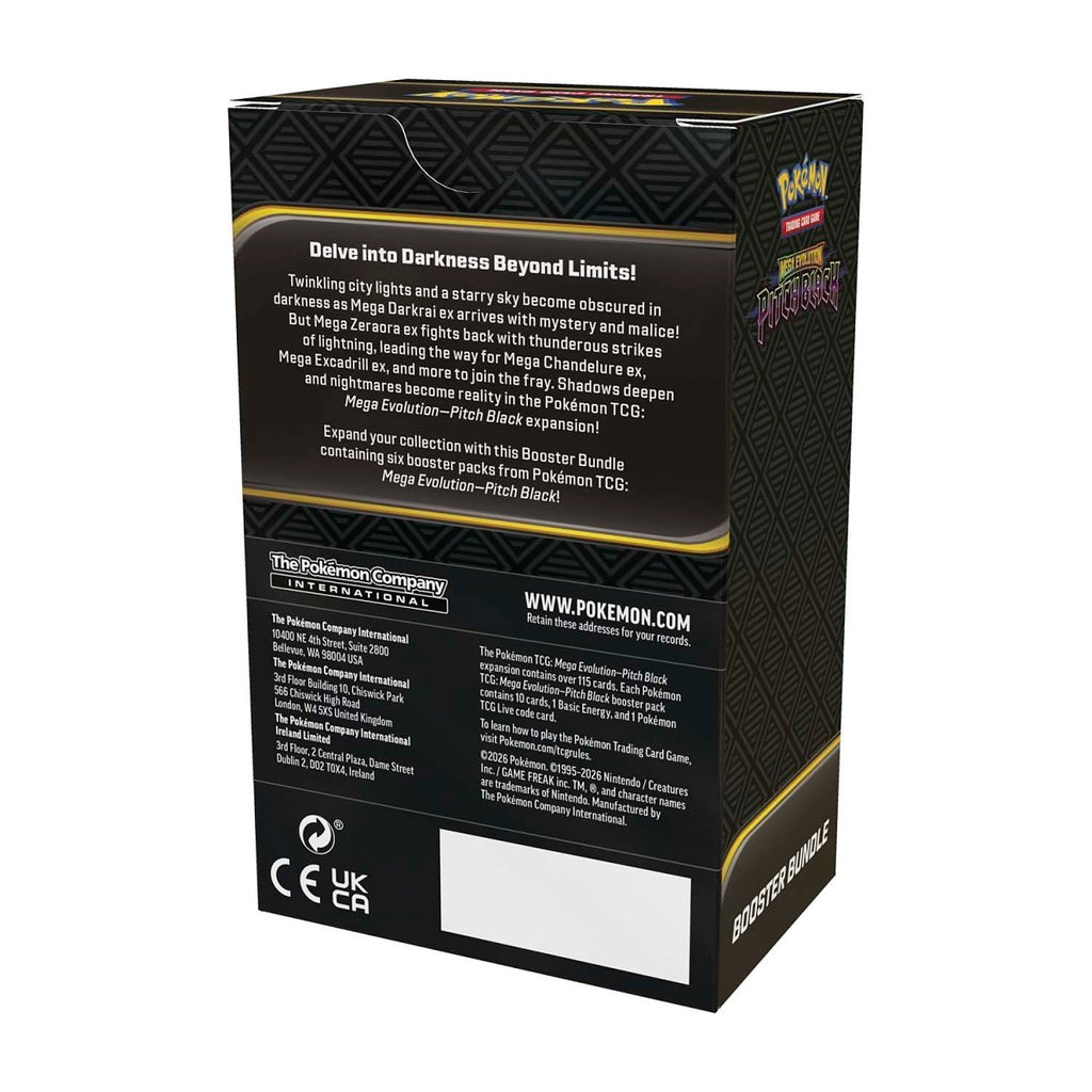 Pokémon TCG: Pitch Black Booster Bundle (6 Packs)