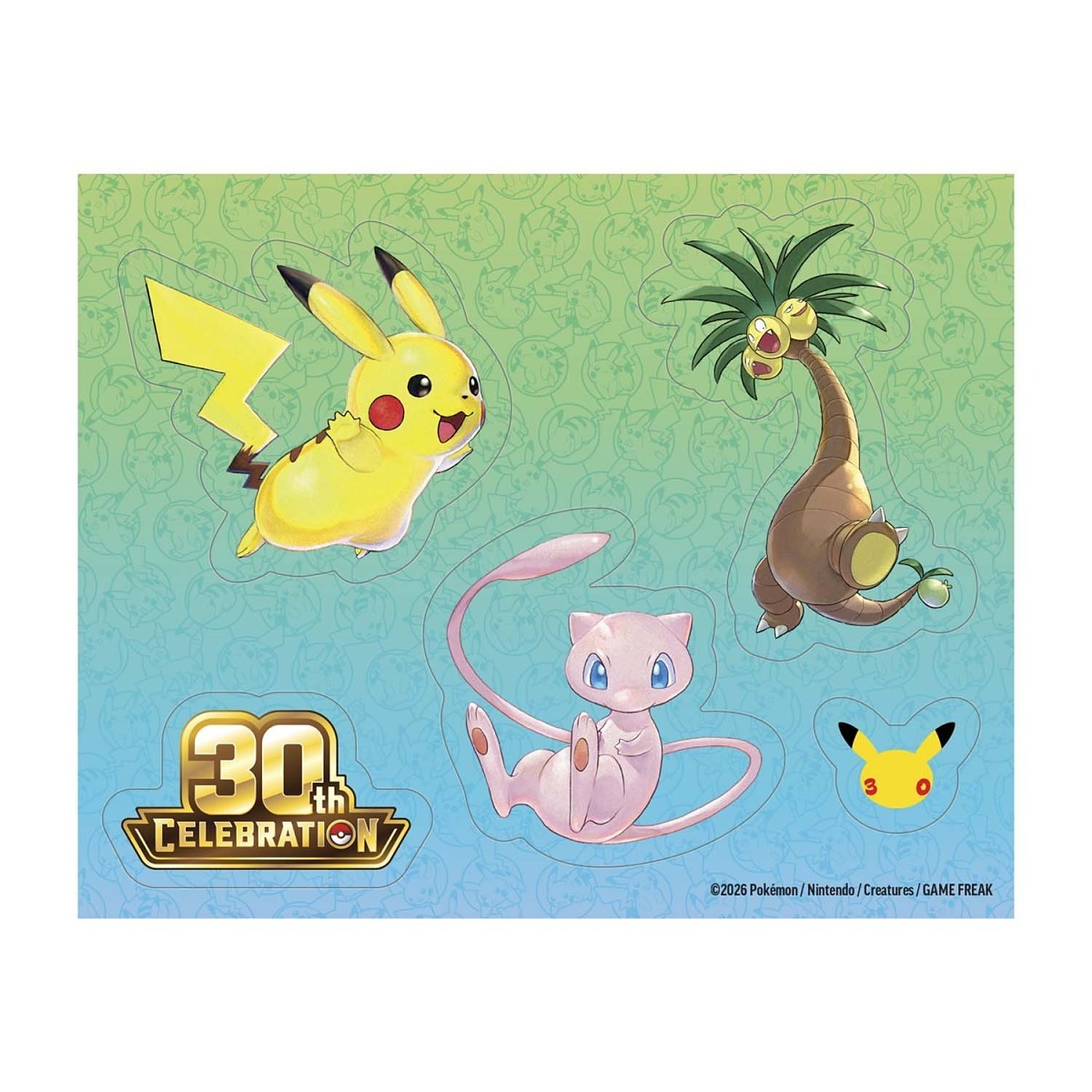 Pokémon TCG: 30th Celebration Tech Sticker Collection (Alolan Exeggutor)