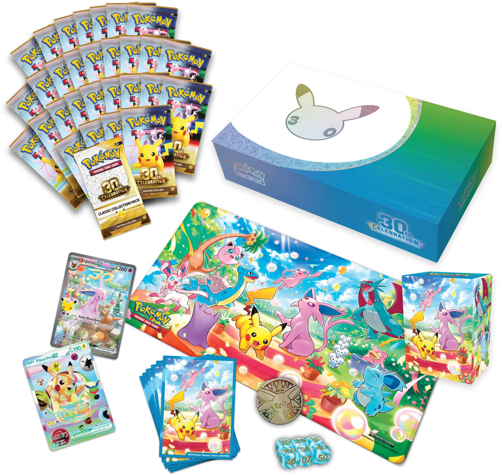 Pokémon TCG: 30th Celebration Ultra-Premium Collection—Day