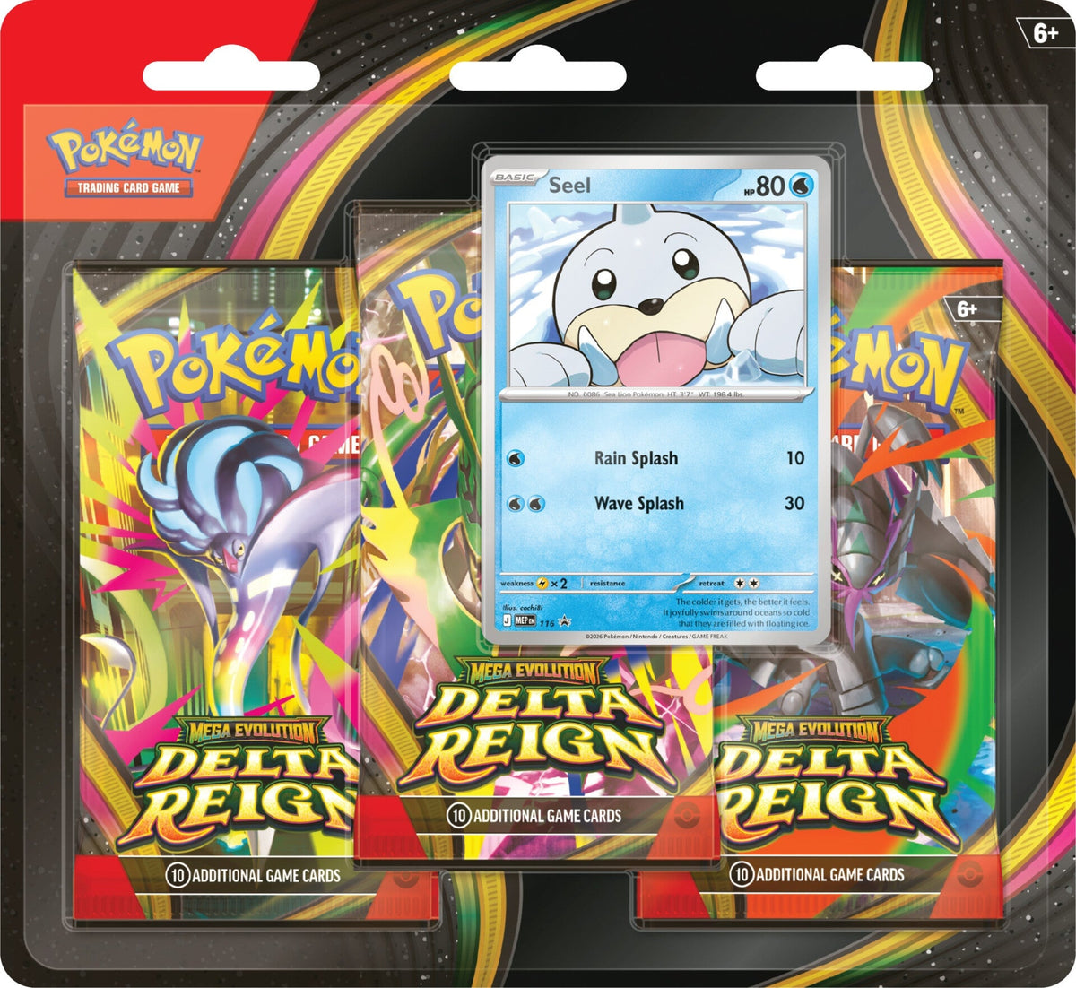 Pokémon TCG: Delta Reign 3-Pack Blister (Seel)