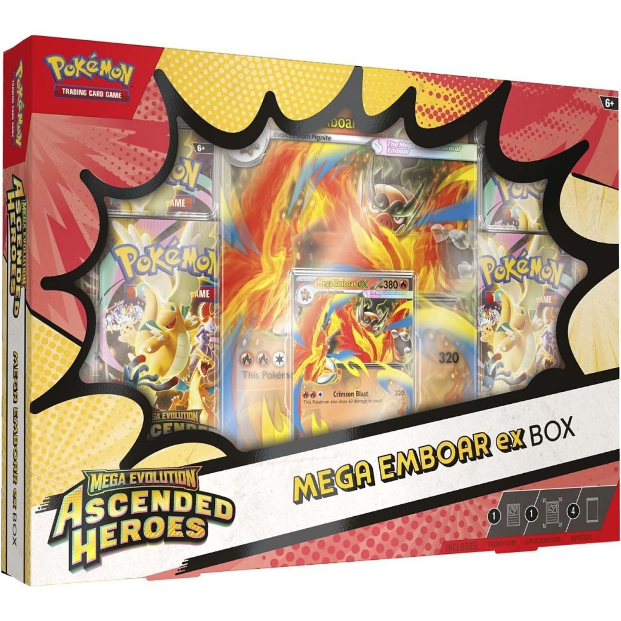 Pokémon TCG: Ascended Heroes Mega Emboar ex Box