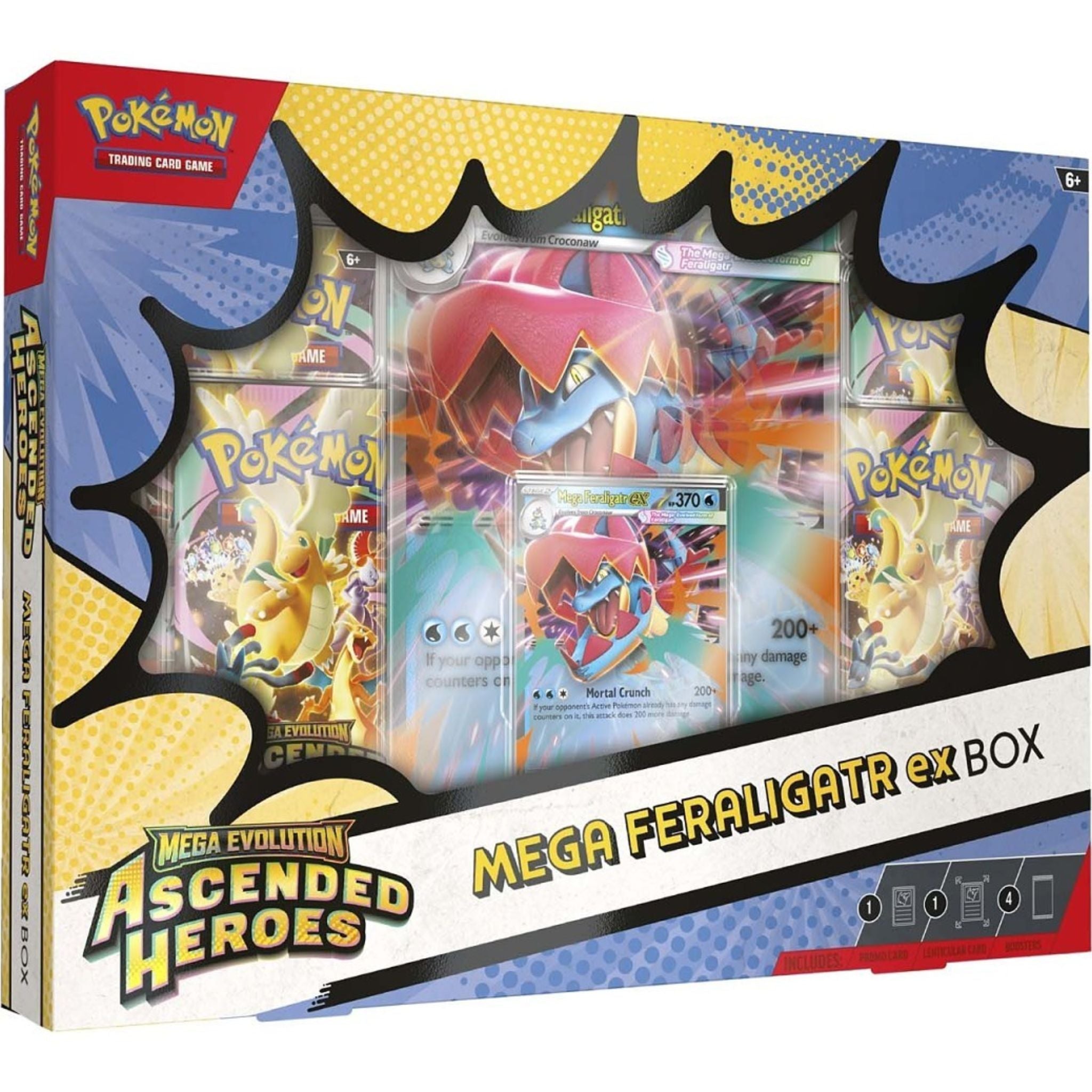 Pokémon TCG: Ascended Heroes Mega Feraligatr ex Box