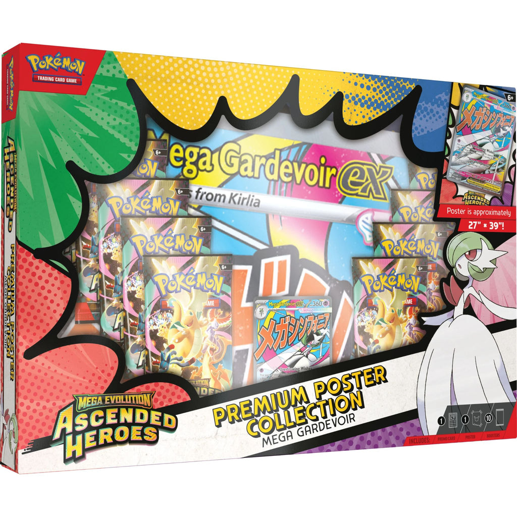 Pokémon TCG: Ascended Heroes Mega Gardevoir Premium Poster Collection