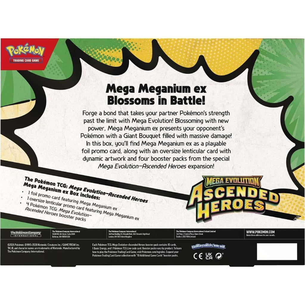 Pokémon TCG: Ascended Heroes Mega Meganium ex Box