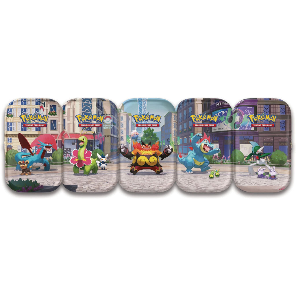 Pokémon TCG: Lumiose City Mini Tin Display