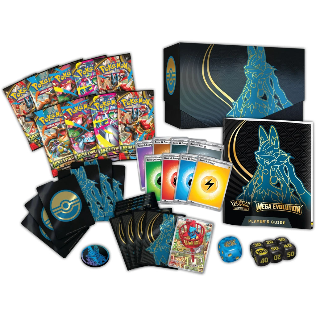 Pokémon TCG: Mega Evolution Mega Lucario Elite Trainer Box