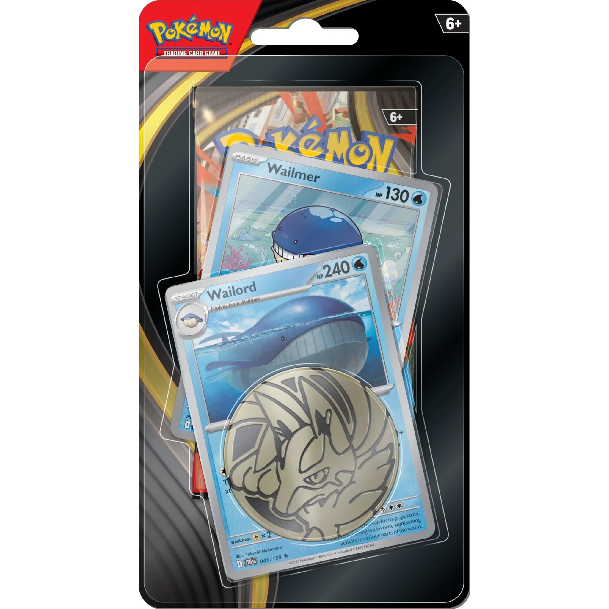 Pokémon TCG: Mega Evolution 1-Pack Blister Wailmer & Wailord