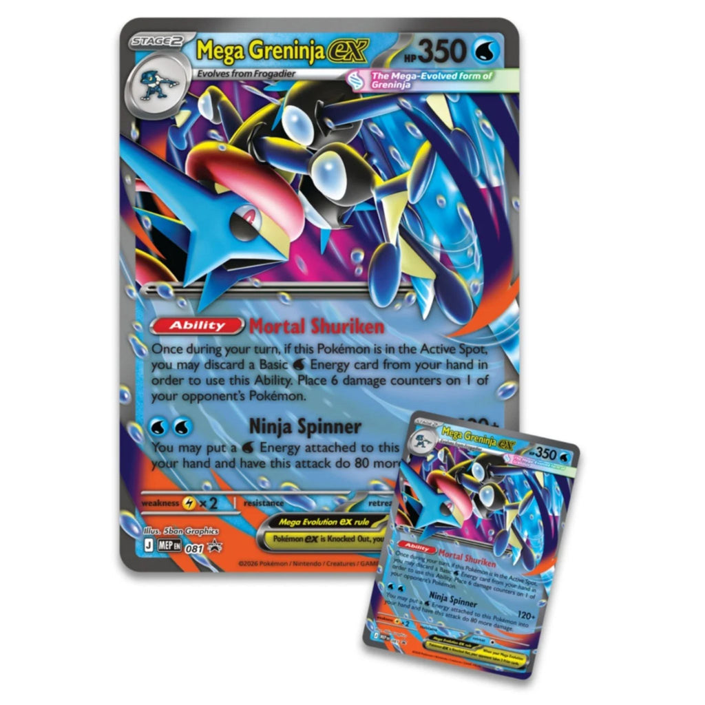 Pokémon TCG: Mega Greninja ex Premium Collection